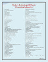 Modern Technology of Plastic Processing industries [Paperback]