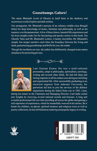 Ten Ghostly Tales and Mr. Bhutnath’s Letters by Gautam Kumar Jha [Paperback]