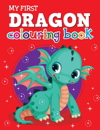 My First Dragon Colouring Book by Team Pegasus [Paperback]