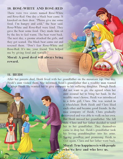 101 Fairy Tales Book with Moral [Paperback]