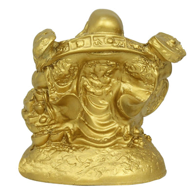 Laughing Buddha Idol Statue Showpiece for Money Wealth and Good Luck