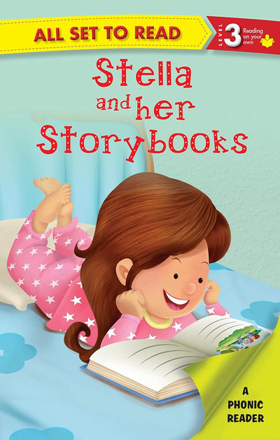 All set to Read- A Phonic Reader- Level 3 (6 books) by Om Books Editorial Team [Paperback]
