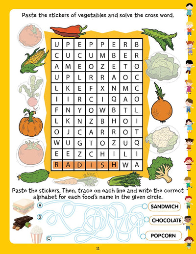 Play With Sticker-food [Paperback]