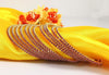 Non-Precious Metal with Base Metal and Zircon Gemstone Studded Premium and Traditional Glossy Finished Sleek Bangle - Pink