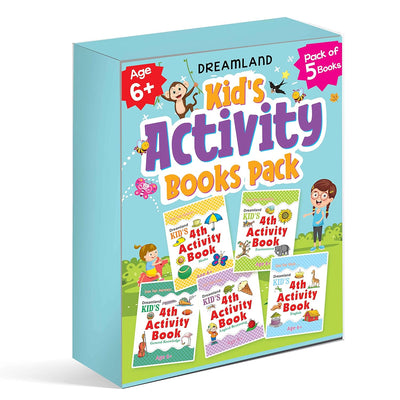 Kid's 4th Activity Five Books Pack [Paperback]