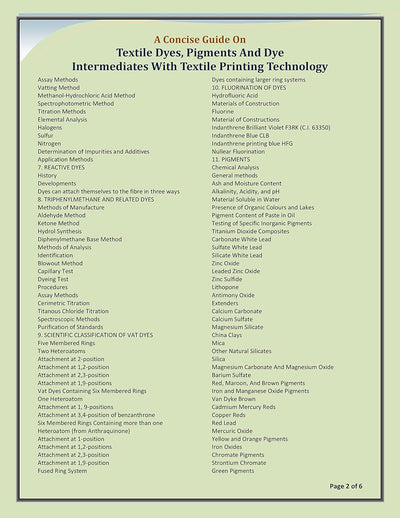 A Concise Guide on Textile Dyes, Pigments and Dye Intermediates with Textile Printing Technology by Dr. H. Panda [Paperback]