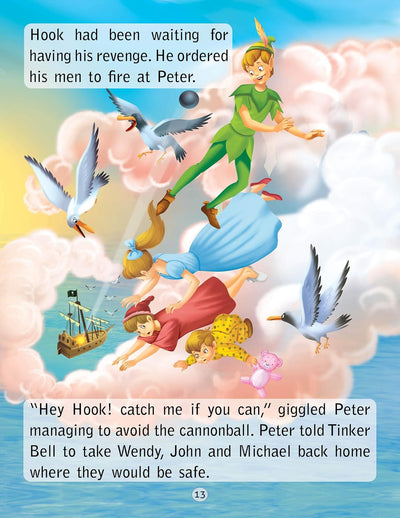 Peter Pan Illustrated Story Book for Children by Dreamland Publications [Paperback]