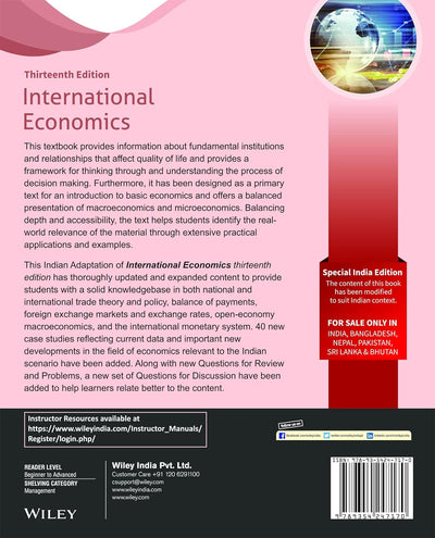 International Economics by Dominick Salvatore [Paperback]