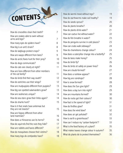 Amazing Questions & Answers Nature by Om Books Editorial Team [Paperback]
