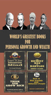World's Greatest Books For Personal Growth & Wealth (Box Set) by Dale Carnegie, Napoleon Hill, Dr. Joseph Murphy & George S. Clason [Hardcover]