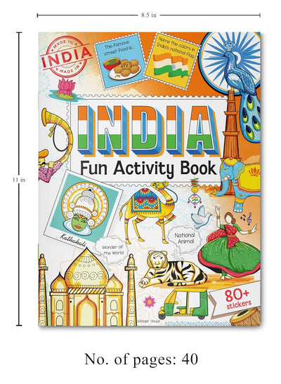 INDIA - Fun Activity Book [Paperback]