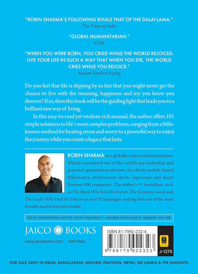 Who Will Cry When You Die? by Robin Sharma [Paperback]