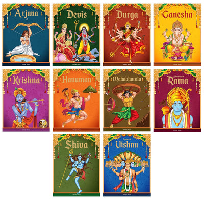 Tales from Indian Mythology [Collection of 10 Books] [Paperback]