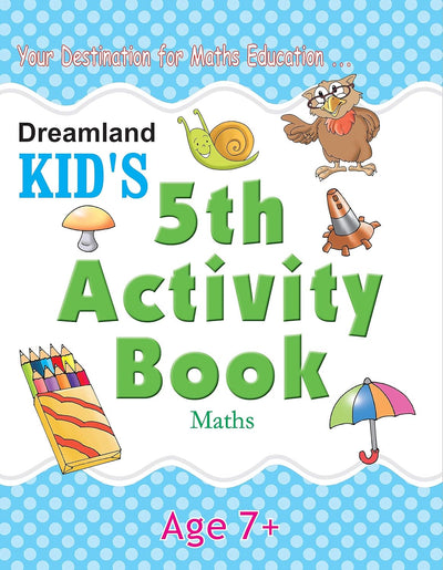 Kid's 5th Activity Book Math's [Paperback]