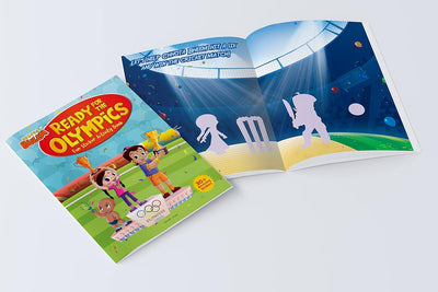 Chhota Bheem - Ready for the Olympics by Wonder House Books [Paperback]