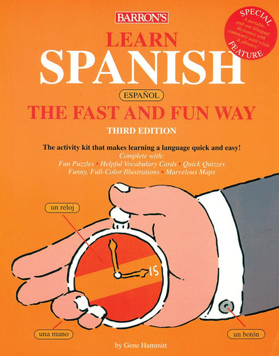 Barron’s Spanish Fast and Fun Way : Book + Audios Downloadable by Gene Hammitt [Paperback]
