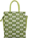Trendy Jute Bags - Green, Eco-Friendly Jute Bags Tiffin/Shopping Grocery Multipurpose Hand Bag with Zip & Handle for Men & Women