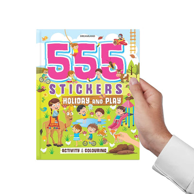 555 Stickers, Holiday and Play [Paperback]