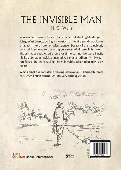 Children Classics - The Invisible Man by H.G. Wells [Hardcover]
