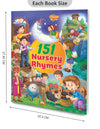 151 Nursery Rhymes by Sawan, Manoj Publications Editorial Board & Sahil Gupta [Paperback]