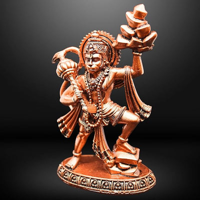 Hindu Gods : Hanuman Ji Bajrang Bali Idol for Car Dashboard, Home and Office