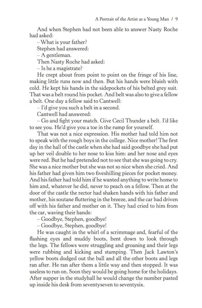 A Portrait of the Artist as a Young Man by James Joyce [Paperback]