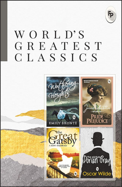 World’s Greatest Classic (Set of 4 Books) by Jane Austen F. Scott Fitzgerald, Oscar Wilde, Emily Brontë [Paperback]