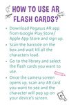 Numbers - 36 AR Flash Cards by Team Pegasus ]Hardcover]