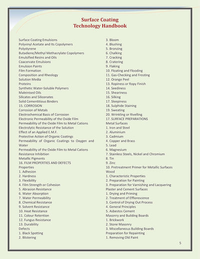 Surface Coating Technology Handbook by NPCS Board of Consultants & Engineers [Paperback]