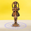Hindu Gods : Hanuman Ji Copper Idols Patina Antique Finish - Pack of 1 Piece
