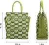 Trendy Jute Bags - Green, Eco-Friendly Jute Bags Tiffin/Shopping Grocery Multipurpose Hand Bag with Zip & Handle for Men & Women