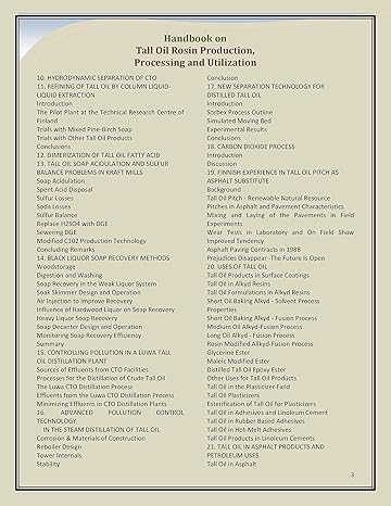 Tall Oil Rosin Production, Processing And Utilization by Dr. H. Panda [Paperback]