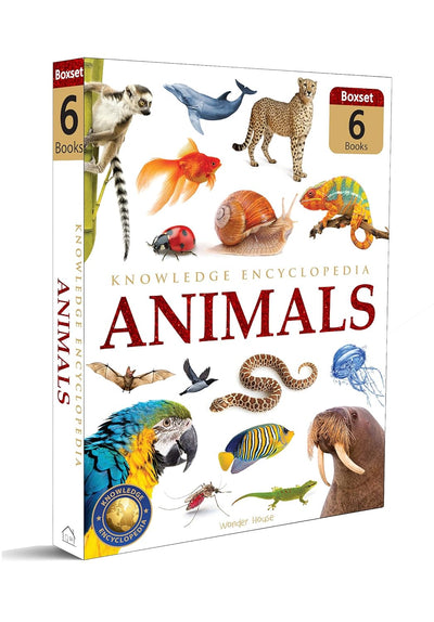 Knowledge Encyclopedia Animals - Collection of 6 Books [Paperback]