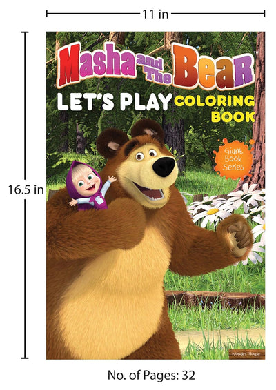 Masha And The Bear - Let's Play [Paperback]