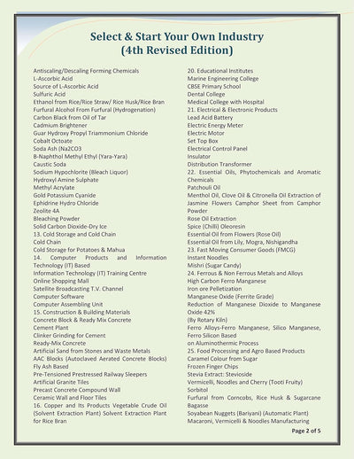 Select & Start Your Own Industry [Paperback]