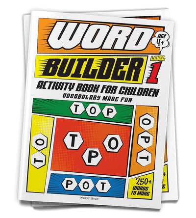 Word Builder Activity Book For Children Level 1 [Paperback]