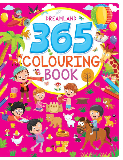 365 Colouring Book for Children by Dreamland Publications [Paperback]