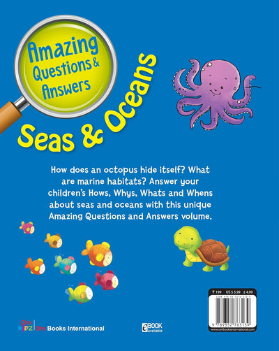 Amazing Questions & Answers Seas & Oceans by Om Books Editorial Team [Paperback]