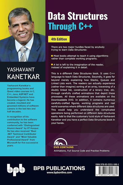 Data Structures Through C++ (4th Edition) by Yashavant Kanetkar [Paperback]