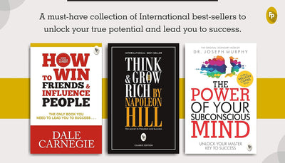 World�s Best Inspirational Books to Change Your Life (Box Set of 3 Books) by Joseph Murphy Dale Carnegie & Napoleon Hill