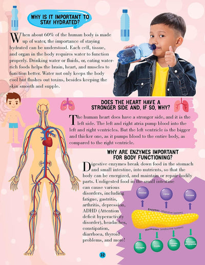 Human Body Encyclopedia for Children [Paperback] All About Trivia Questions and Answers