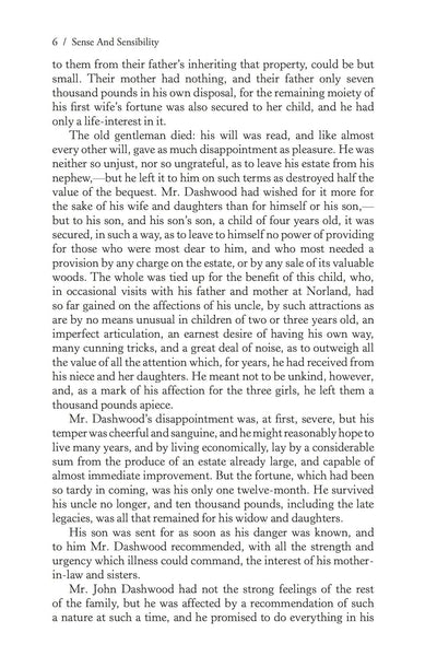 Sense and Sensibility - Unabridged Classics for Children by Jane Austen [Paperback]