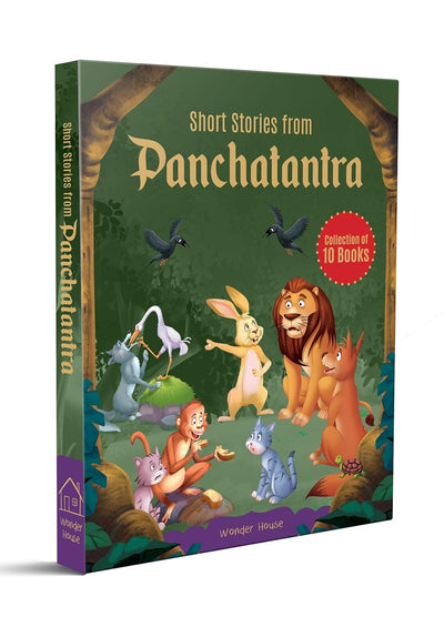 Short Stories From Panchatantra - Collection of 10 Books [Paperback]