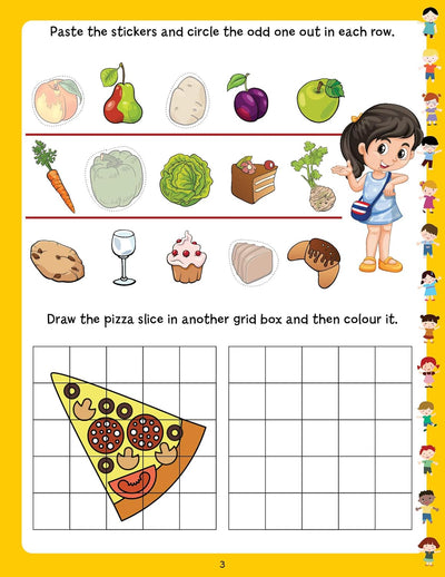 Play With Sticker-food [Paperback]