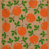Reusable Jute Grocery Shopping Bag With Handle & Zipper For Lunch Handbag, Vegetable Bag