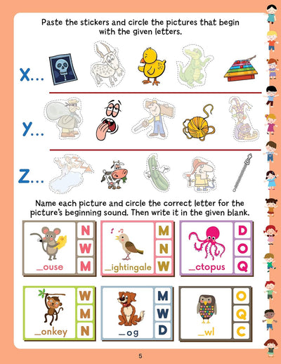 Words Play With Sticker Book [Paperback]