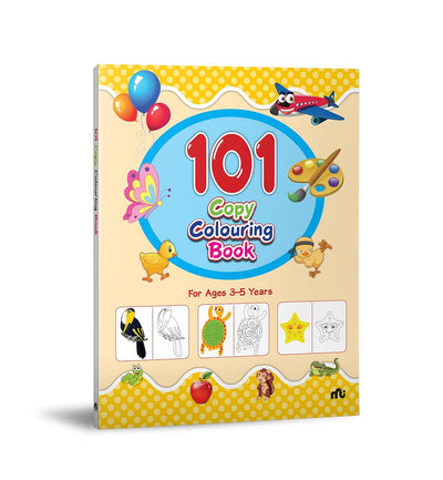 101 Copy Colouring Book [Paperback]