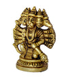 Hindu Gods : Hanuman Ji Brass Panchmukhi Idol