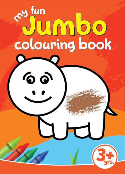 My Fun Jumbo Colouring Book by Team Pegasus [Paperback]