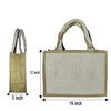 Fashmade Jute Carry Handbag For Men Women Multi-Purpose Daily Use Tote Regular Eco-Friendly Shopping